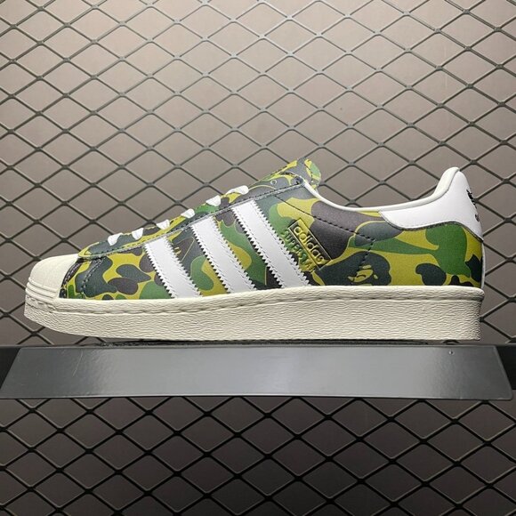 Adidas Bape X Adidas Originals Superstar Camo ABC